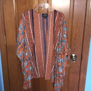 Colorful, fall kimono!